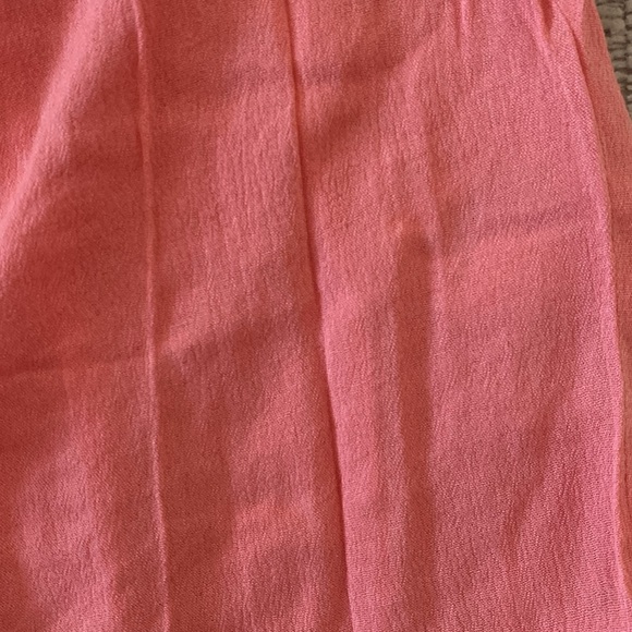 Hailey & Co coral and pink tank top with button detail. - Picture 4 of 6